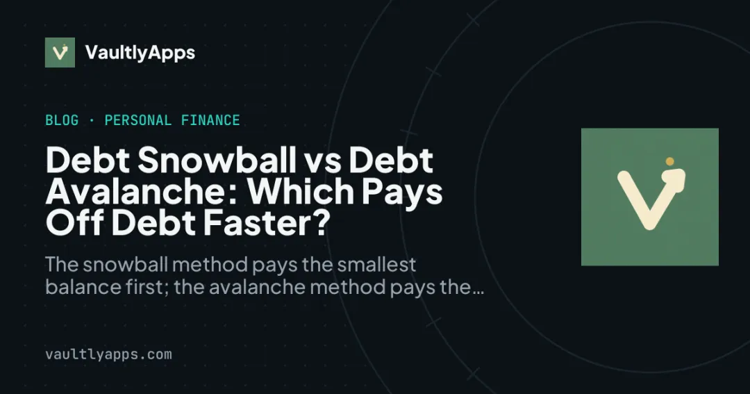 Debt Snowball vs Debt Avalanche: Which Pays Off Debt Faster?