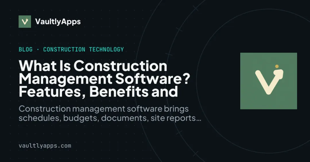 What Is Construction Management Software? Features, Benefits and How to Choose